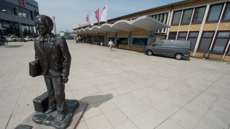 Der Hauptbahnhof in Wolfsburg. Hier soll sich die Grapsch-Attacke zugetragen haben.