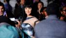 Sängerin Katy Perry posiert bei der Premiere des Films Männertrip im Greek Theater in Los Angeles für die Fotografen. Foto: ap