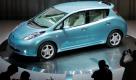 Nissans Elektro-Auto Leaf ist gefragt. Der Autobauer hat bereits 13.000 Bestellungen aus den USA und Japan für das Modell. Foto: ap