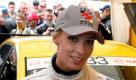 Cora Schumacher alias Frau von Ralf Schumacher: Sie will ihrem Mann in nichts nachstehen und hat sich bereits auch als Rennfahrerin ausprobiert. Foto: ddp
