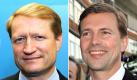 Als Regierungssprecher folgt Seibert auf Ulrich Wilhelm (rechts). Dieser wird neuer Intendant des Bayerischen Rundfunks (BR). Wilhelm hatte angekündigt, sein Amt in Berlin spätestens im Juli aufzugeben, wenn sein Nachfolger gefunden sei. Der neue Regierungssprecher Seibert ist zwar in erster Linie Nachrichtenprofi... Foto: dpa