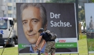 Auch er ist ein ostdeutsches Landeskind: Ministerpräsident Stanislaw Tillich von der CDU. Auf Plakaten wirbt er mit dem Slogan Der Sachse. Foto: dpa