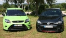 Golf GTI Abt vs.  Ford Focus RS (Foto)