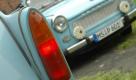 ... sogar tief im Westen hat sich eine eingefleischte Fangemeinde der kultigen Rennpappe verschrieben. Dieses Auto ist so einfach und billig, schwärmt Thomas Wentker vom nordrhein-westfälischen Trabant-Club Sputnik. Foto: pi