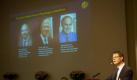 Professor Hans-Gustaf Ljunggren vom Karolinska-Institut gibt in Stockholm die Preisträger des Medizin-Nobelpreises bekannt. Foto: dpa