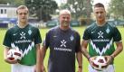 Passend zur Spielweise kommt das Trikot von Werder Bremen diesmal zackig daher. Die Jury hat angeblich die schlichte Art überzeugt. Platz sechs! Foto: ddp