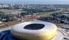 In der PGE Arena in Danzig hat noch kein internationales Spiel stattgefunden. (obs/RKW Architektur und Städtebau) Foto: dpa