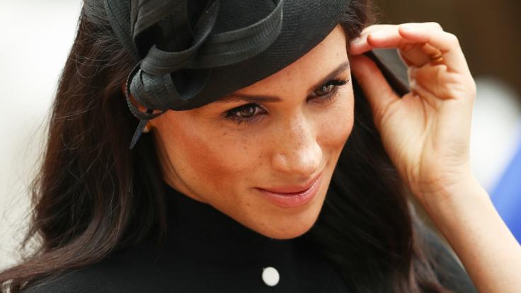Meghan Markle sieht man den Kummer nicht an, den ihr ihre in den USA lebende Verwandtschaft beschert.