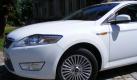 Der Mondeo Flexifuel wurde im Frühling 2009 auf der AMI der Weltöffentlichkeit präsentiert. Was von außen aussieht wie die handelsübliche Mittelklasse von Ford,  verbirgt in seinem Inneren überraschende Werte: Foto: news.de