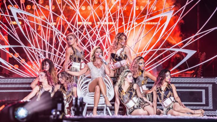Einfach pompös: Helene Fischer im ZDF.