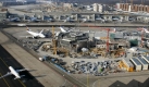 Ein größerer Flughafen, die Chance auf noch mehr Gepäckverlust? Es darf weitergebaut werden: Die Baustelle am Terminal 1 B West des Flughafens in Frankfurt am Main. Foto: dpa