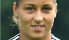 Tor: Die Düsseldorferin Lisa Weiß (SG Essen-Schönebeck/23/1/0) machte im Februar 2010 ihr bisher einziges A-Länderspiel, als sie beim 3:0 gegen Nordkorea für die verletzte Angerer eingewechselt wurde. Foto: dpa