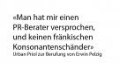 Neues aus der Anstalt (Foto)