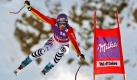 Die Deutsche Maria Riesch bei der Aufwärmrunde im Alpinen Ski bei den Weltmeisterschaften der Frauen im französichen Val D'Isere. Foto: ap
