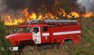 Feuerwehrleute bekämpfen einen Waldbrand in der Nähe eines Atomkraftwerks bei Nowoworonesch, rund 650 Kilometer südlich von Moskau. Foto: dpa