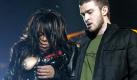 Den Busenblitzer schlechthin lieferte Janet Jackson 2004, als sie gemeinsam mit Justin Timberlake beim Superbowl performte. Beide behaupteten, es sei ein Versehen gewesen. Dennoch ging ein Aufschrei durch Amerika und der Auftritt als «Nipplegate» in die Geschichte ein. Foto: Rhona Wise/dpa