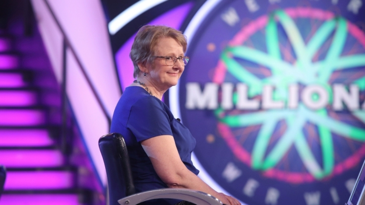Ellen Reim durfte Günther Jauch in die Karten schauen.