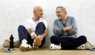 Sir Ben Kingsley (l) und Dennis Hopper in einer Szene aus dem Film 'Elegy' (undatiertes Handout). Der Film läuft bei der Berlinale in Berlin in der Sektion Wettbewerb und wird am Sonntag (10.02.2008) in Berlin beim internationalen Filmfestival vorgestellt. Foto: Joe Lederer Bildtext: (ACHTUNG: Verwendung nur für redaktionelle Zwecke im Zusammenhang mit der Berichterstattung über diesen Film und die Berlinale!) +++(c) dpa - Bildfunk+++ Foto: dpa