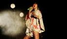Karen O., Leadsängerin der Indie-Rockband The Yeah Yeah Yeahs performt in Guadalajara, Mexiko. Foto: ap