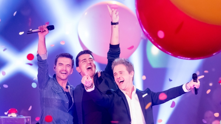 Florian Silbereisen und seine Band KLUBBB3.