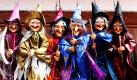 Zur Walpurgisnacht in der Nacht zum 1. Mai werden wieder viele Hexen und Teufel im Harz ihr Unwesen treiben. Fast jeder Ort im Harz veranstaltet in dieser Nacht eine Walpurgis-Feier. Die traditionell größten Feiern werden auf dem Hexentanzplatz in Thale stattfinden. Der Tanzplatz war mit hoher Wahrscheinlichkeit ein germanischer Kultort. Foto: dpa