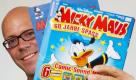 Der Chefredakteur des Micky-Maus-Magazins, Peter Höpfner, präsentierte am Montag in Berlin einen Reprint der ersten Ausgabe aus dem September 1951 und die aktuelle Jubiläumsausgabe, die am Freitag erscheint. Seit 60 Jahren gibt es das Heft mit Comics, Witzen, Tipps und Tricks in Deutschland. Foto: dapd