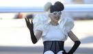 Wie immer legte Pop-Star Lady Gaga bei ihrer Ankunft auf dem Flughafen der australischen Stadt Sydney einen beeindurckenden Auftritt hin. Foto: dapd