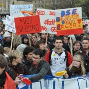 Studentenproteste (Foto)