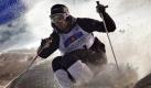 Vincent Marquis, from Canada, skis to a second-place finish during the men's final at the World Cup freestyle moguls skiing event in Calgary, Alberta, Friday, Jan. 8, 2010. (AP Photo/The Canadian Press,Jeff McIntosh) Foto: ap