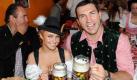 Hollywood-Glamour: Wladimir Klitschko kam mit seiner US-Freundin Hayden Panettiere. Foto: dpa