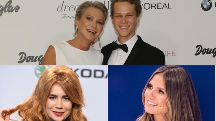 Stephanie Gräfin von Pfuel mit Sohn Karl