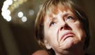 Bundeskanzlerin Angela Merkel auf der 60-Jahr-Feier der Eidgenossenschaft vom Deutschen Gewerkschaftsbund (DGB), in Berlin.
 Foto: ap
