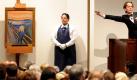 Ein anonymer Bieter hat in New York 120 Millionen Dollar für «Der Schrei» von Edvard Munch gezahlt. Nie zuvor wurde bei einer Auktion mehr für ein Gemälde gezahlt. Foto: Andrew Gombert Foto: dpa