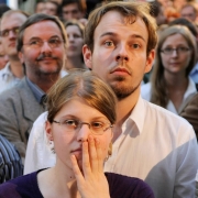 Vor der Hochrechnung (Foto)