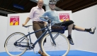 Lässig Lasten transportieren soll diese Sonderanfertigung des Herstellers Specialized. Foto: Foto: Messe Friedrichshafen, www.messe-friedrichshafen.de