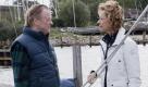 Kiesewetters erster Fall: Marzipanfabrikant Lübbers (Reent Reins, links) und seine Ehefrau Annelie Lübbers (Mareike Carrière, rechts) verstehen sich nicht mehr besonders gut. Foto: ARD/Georges Pauly
