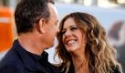 Tom Hanks und seine Frau Rita Wilson bei der Premiere von Larry Crowne in Los Angeles. Die romantische Komödie mit Julia Roberts und Tom Hanks startet am 30. Juni in den deutschen Kinos. Foto: dapd