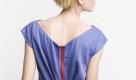 Undatierte Aufnahme zeigt ein Kleid aus der Kollektion des Weimarer Labels «Vilde Svaner», das neben Bio-Baumwolle auch recycelte Second-Hand-Kleidung verarbeitet. Die Textilindustrie befindet sich in einem Umwälzungsprozess. Große Konzerne wie H&M oder C&A bauen ihre Bio-Segmente aus. H&M möchte zudem nach Angaben eines Unternehmenssprechers bis 2020 die gesamte Baumwolle aus «nachhaltigen Quellen» beziehen. Der weltweite Umsatz mit Bio-Textilien wird Schätzungen zufolge in diesem Jahr 5,3 Milliarden Dollar (gut 4 Milliarden Euro) erreichen. 2005 soll er bei 500 Millionen Dollar gelegen haben. Für viele junge Modedesigner gehört Nachhaltigkeit ganz selbstverständlich dazu. Foto: Nina Röder dpa (zu dpa Korr 'Hautnah: Ökomode wird bald zum Selbstgänger' am 11.05.2010) +++(c) dpa - Bildfunk+++  Foto: dpa
