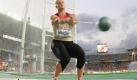 Betty Heidler ist wütend über den Umgang mit ihrer Disziplin. Der Grund: Die Hammerwerfer fühlen sich als fünftes Rad am Wagen der Leichtathletik und Sportler zweiter Klasse. Auch bei der Team-Europameisterschaft in Stockholm stand die Disziplin im Abseits. Foto: dpa