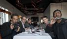 Josh Kovacs (Ben Stiller, l), Chase Fitzhugh (Matthew Broderick, 2.v.l.), Cole Howard (Casey Affleck, 2.v.r.) und Slide (Eddie Murphy, r) in einer Szene des Films «Aushilfsgangster». (Foto: Universal Pictures) Foto: dpa