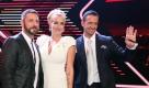Die Jury bei X Factor Teil 2: Das Bo, Sarah Connor und Till Brönner. Gefühlte dreiundsiebzig Jahre Erfahrung und trotzdem gibt es viele Meinungsverschiedenheiten. Aber sie müssen alle drei auch den Spagat zwischen Juror und Mentor meistern. Foto: Vox/Ralf Jürgens