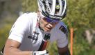 Mountainbikerin Sabine Spitz in Aktion. Foto: Mark Graham Foto: dpa