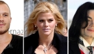 Kamen nicht von den Medikamenten los: Heath Ledger, Anna Nicole Smith und Michael Jackson. Foto: dpa