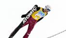 Jason Chappuis Lamy setzte sich beim Skispringen an die Spitze. Foto: Patrick Seeger Foto: dpa