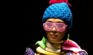 Ein Model auf dem Laufsteg während der Raffles Graduation Show im Rahmen der Fashion Week in Peking. Foto: dpa