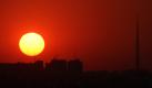 The sun sets in Brasilia, Brazil, Wednesday Sept. 15, 2010. (AP Photo/Eraldo Peres)
 Foto: ap