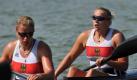 Franziska Weber (l) und Tina Dietze sind in Olympia-Form. Foto: Tamas Kovacs Foto: dpa