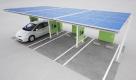 Auch bei Toyota hat man eine Zukunftsvision der Selbstversorgung ohne Öl: Solarzellen auf dem Dach einer Garage oder eines Parkplatzes erzeugen Strom, den man zum Aufladen des Akkus im Plug-In Prius nutzen kann.  Foto: press-inform