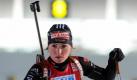 Andrea Henkel will noch bis zu den Winterspielen 2014 dabei sein. Foto: Hendrik Schmidt Foto: dpa