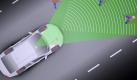 Elektronische Notbremse: Im Volvo S60 erkennen Sensoren Fußgänger und stoppen den Wagen im Optimalfall, bevor es kracht. Foto: dpa